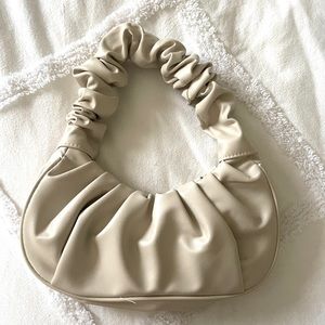Cream Colored Shoulder Purse Bag!